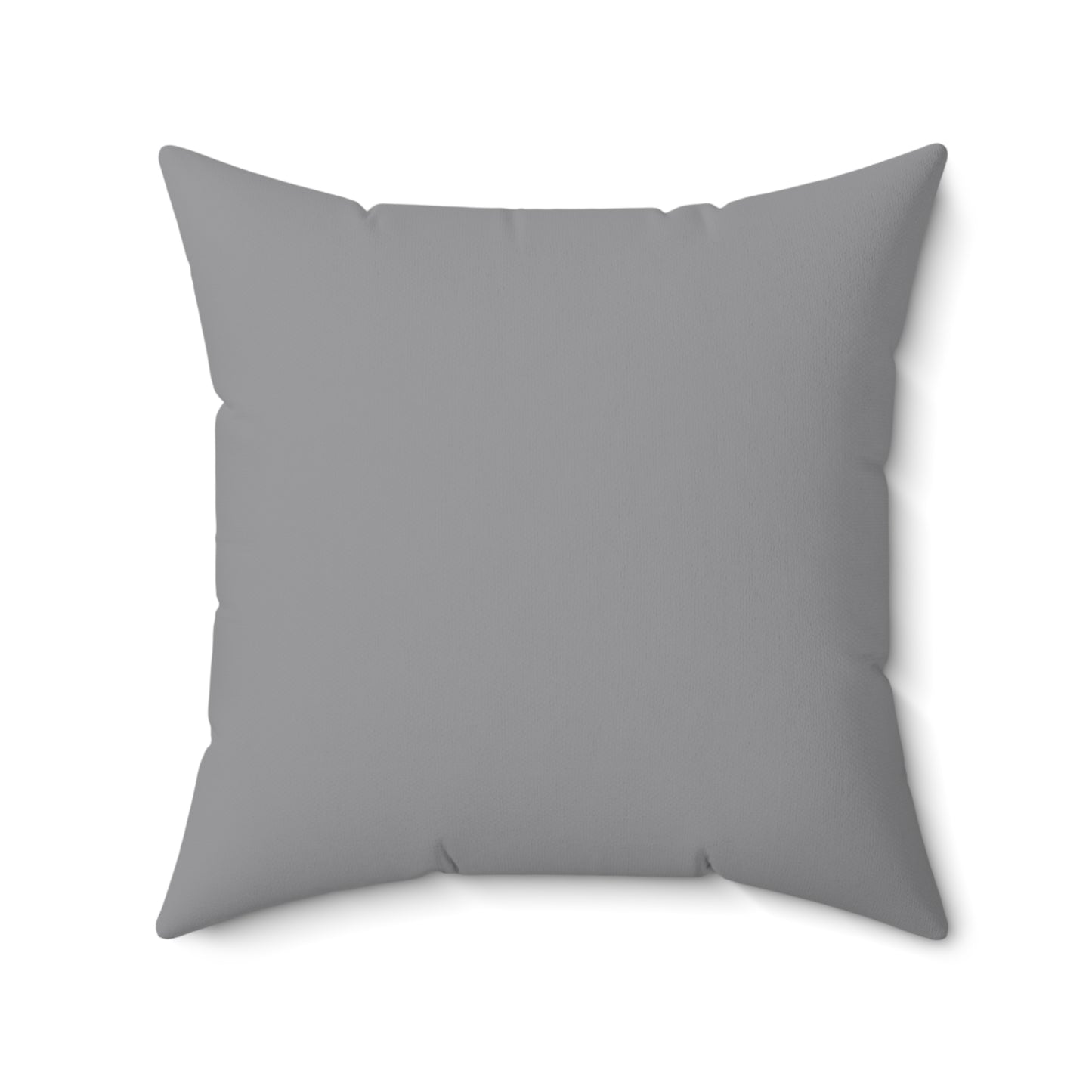 Faux Suede Throw Pillow with 3 Gray Calico Kittens Playing in the Snow, Cozy Winter Decor for Cat Lovers and Seasonal Cheer
