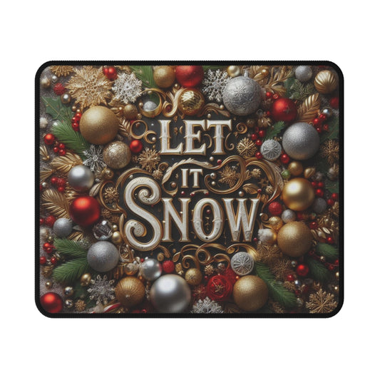 Let it Snow Gaming Mouse Pad