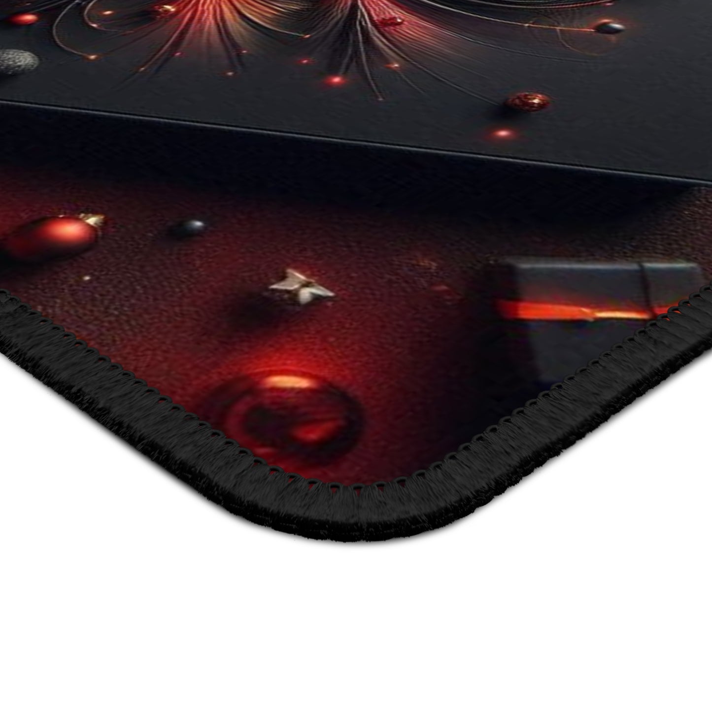 Christmas Gamer Mouse Pad, Gaming Mat for Gamers, Holiday Desk Decor, Xmas Gift for Gamer, Festive Office Accessory, Gaming Mousepad